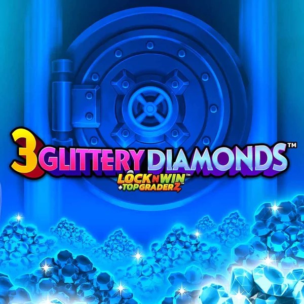 Play 3 Glittery Diamonds slot by PearFiction Studios on verde-kaszino.com