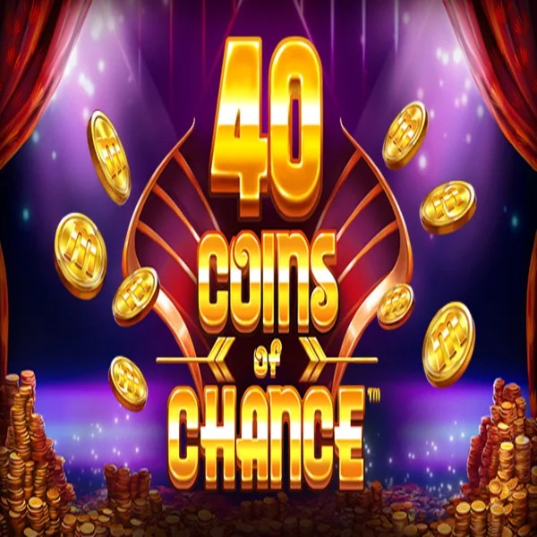 Official Slots logo: 40 Coins of Chance by SYNOT Games at Verde Casino