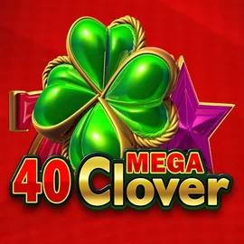 40 Mega Clover logo by Amusnet Interactive at Verde Casino