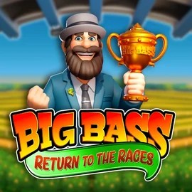 Big Bass Return to the Races by Pragmatic Play, showcased at verde-kaszino.com – game logo