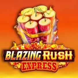 Blazing Rush Express logo by AreaVegas at Verde Casino