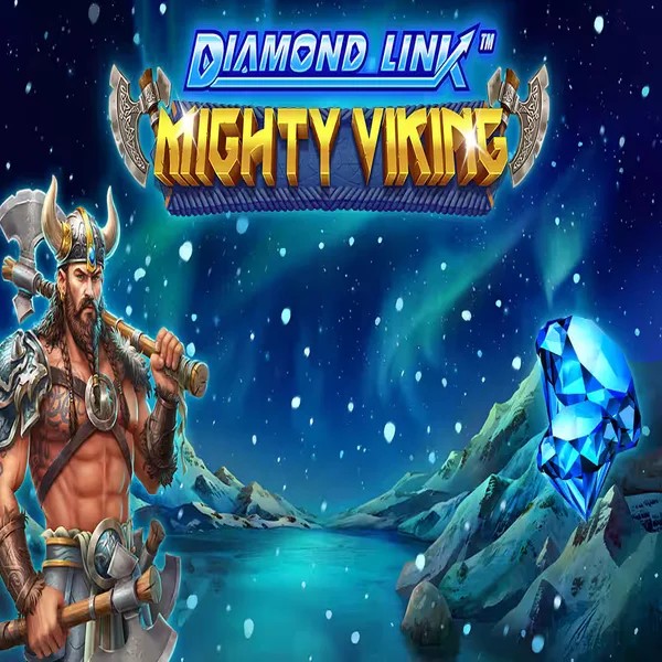 Diamond Link Mighty Viking casino game by Greentube – featured logo at Verde Casino