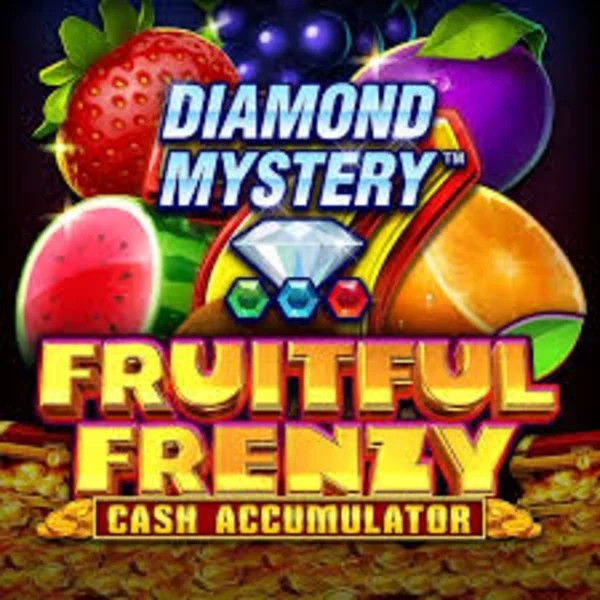 Play Diamond Mystery Fruitful Frenzy Cash Accumulator slot by Greentube on verde-kaszino.com
