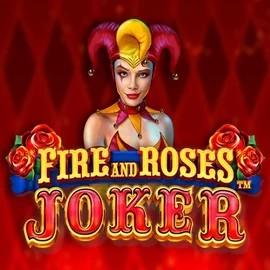 Fire and Roses Joker by Triple Edge Studios, showcased at verde-kaszino.com – game logo
