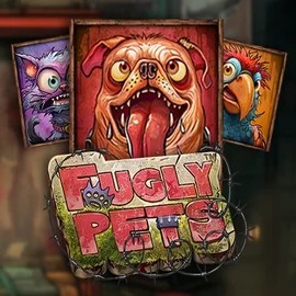 Fugly Pets by Stakelogic, showcased at verde-kaszino.com – game logo