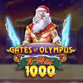 Gates of Olympus Xmas 1000 slot logo by Pragmatic Play at Verde Casino