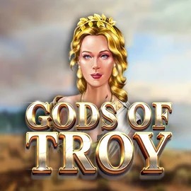 Gods of Troy by Red Tiger Gaming, showcased at verde-kaszino.com – game logo
