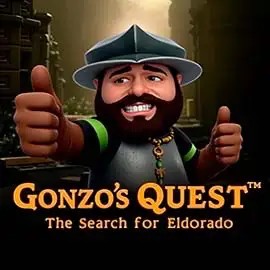 Gonzo's Quest logo by NetEnt Verde Casino