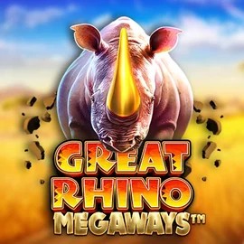 Great Rhino Megaways by Pragmatic Play, showcased at verde-kaszino.com – game logo
