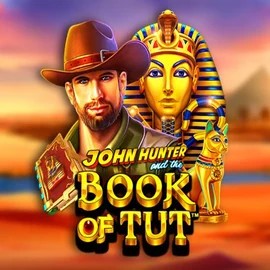 John Hunter and the Book of Tut online game logo by Pragmatic Play on verde-kaszino.com