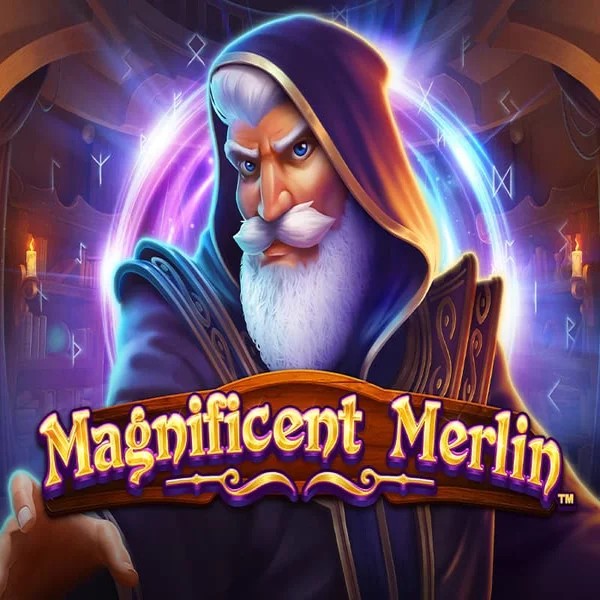 Magnificent Merlin online game logo by Greentube on verde-kaszino.com