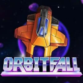 Orbitfall slot logo by ELK Studios at Verde CasinoOrbitfall