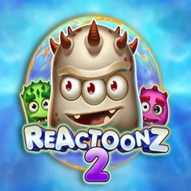 Reactoonz 2 slot logo by Play’n GO at Verde Casino