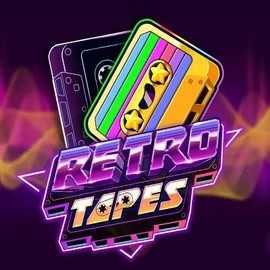 Retro Tapes by Push Gaming, showcased at verde-kaszino.com – game logo