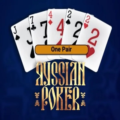 Logo of Russian Poker from OneTouch Games at Verde Casino